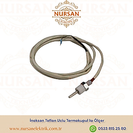 İnoksan Teflon Uclu Termokupul Isı Ölçer