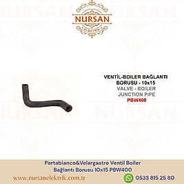 Portabianco&Velargastro Ventil Boiler  Bağlantı Borusu 10x15 PBW400