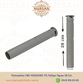 Öztiryakiler OBY 1000/1080 T/S Tahliye Tapası 28 Cm