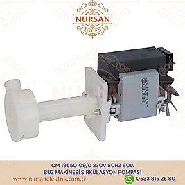 CM 19550109/0 230V 50HZ 60W BUZ MAKİNESİ SİRKÜLASYON POMPASI