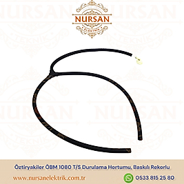 Öztiryakiler ÖBM 1080 T/S Durulama Hortumu, Baskılı Rekorlu