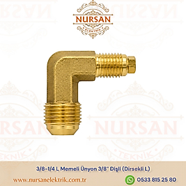 3/8-1/4 L Memeli Ünyon 3/8″ Dişli (Dirsekli L)