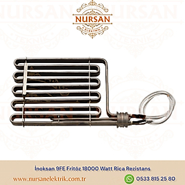 İnoksan 9FE Fritöz 18000 Watt Rica Rezistans
