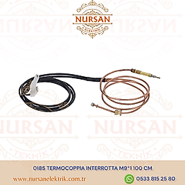0185 TERMOCOPPIA INTERROTTA M9*1 100 CM