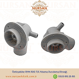 Öztiryakiler BYM 500 T/S Yıkama Durulama Dirseği