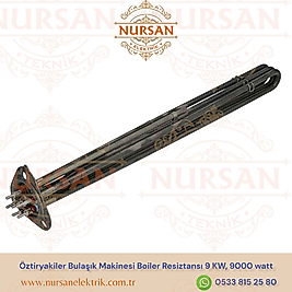 Öztiryakiler Bulaşık Makinesi Boiler Resiztansı 9 KW, 9000 watt (UPİ)