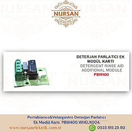 Portabianco&Velargastro Deterjan Parlatıcı  Ek Modül Kartı  PBW400 WHELK004
