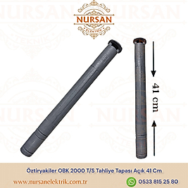 Öztiryakiler OBK 2000 T/S Tahliye Tapası Açık 41 Cm