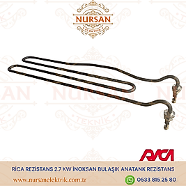 İnoksan Rica Rezistans Bulaşık Makinesi 2.7 Kw Isıtma Aksamı
