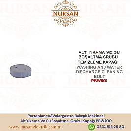Portabianco&Velargastro Bulaşık Makinesi  Alt Yıkama Ve Su Boşaltma  Grubu Kapağı PBW500