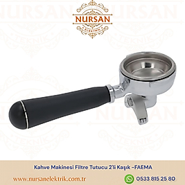Kahve Makinesi Filtre Tutucu 2'li Kaşık -FAEMA