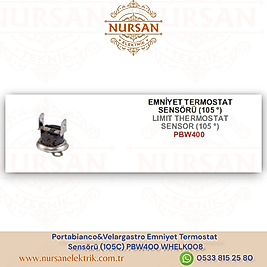 Portabianco&Velargastro Emniyet Termostat  Sensörü (105C) PBW400 WHELK008