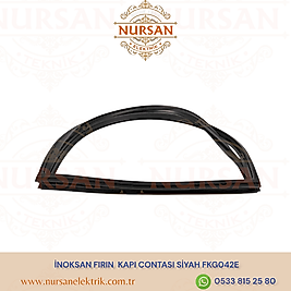 İnoksan Fırın Kapı Contası Siyah FKG042E