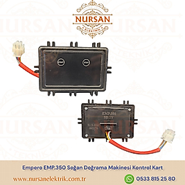 Empero Emp350 Soğan Dograma Makinesi Ön Panel Kontrol Kartı