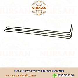 RICA 2200 W 230V DEVRİLİR TAVA REZİSTANSI