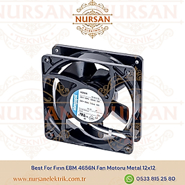 Best For Fırın EBM 4656N Fan Motoru Metal 12x12