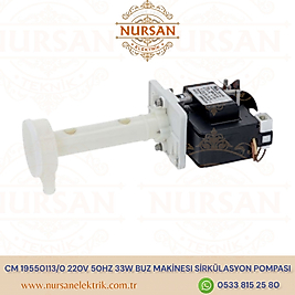 CM 19550113/0 220V 50HZ 33W BUZ MAKİNESI SİRKÜLASYON POMPASI