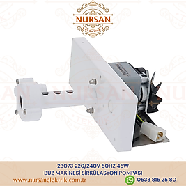 23073 220/240V 50HZ 45W BUZ MAKİNESİ SİRKÜLASYON POMPASI