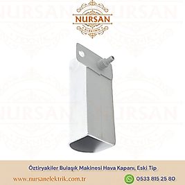 Öztiryakiler Bulaşık Makinesi Hava Kapanı, Eski Tip