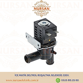 İCE MATİK DELTROL BOŞALTMA SELENOİD 220V