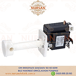 CM 19550112/0 220/240V 50 HZ 60W BUZ MAKİNESİ SİRKÜLASYON POMPASI