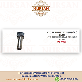 Portabianco&Velargastro Ntc termostat  Sensörü ELTH PBW400 -500-1000 WHELK06