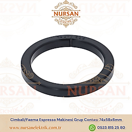 Cimbali/Faema Espresso Makinesi Grup Contası 74x58x8mm
