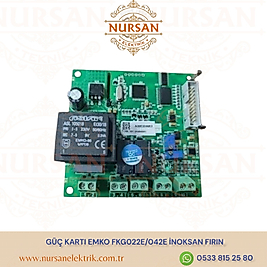 İnoksan Güç Kartı Emko FKG022E/042E