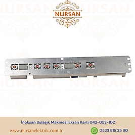 İnoksan Bulaşık Makinesi Ekran Kartı 042-052-102