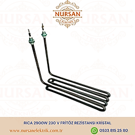 RICA 2900W 230 V FRİTÖZ REZİSTANSI KRİSTAL