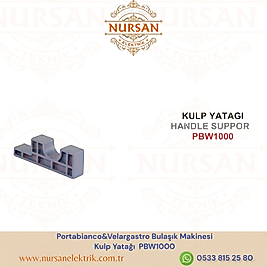 Portabianco&Velargastro Bulaşık Makinesi  Kulp Yatağı  PBW1000