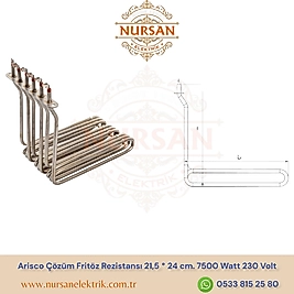 Arisco Çözüm Fritöz Rezistansı 21,5 * 24 cm. 7500 Watt 230 Volt