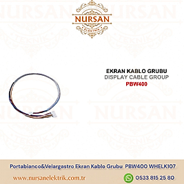 Portabianco&Velargastro Ekran Kablo Grubu  PBW400 WHELK107
