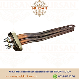 Kahve Makinesi Backer Rezistans Backer 3700Watt 240v