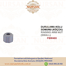 Portabianco&Velargastro Bardak Makinesi  Durulama Kolu Somunu (KÜÇÜK) PBW400