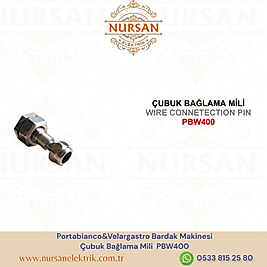 Portabianco&Velargastro Bardak Makinesi  Çubuk Bağlama Mili  PBW400