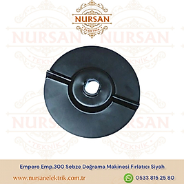 Empero Emp.300 Sebze Doğrama Makinesi Fırlatıcı Siyah