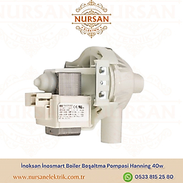 İnoksan İnosmart Boiler Boşaltma Pompasi Hanning 40w