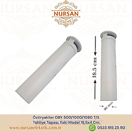 Öztiryakiler OBY 500/1000/1080 T/S Tahliye Tapası, Eski Model 18,5x4 Cm