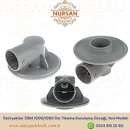 Öztiryakiler ÖBM 1000/1080 Üst Yıkama Durulama Dirseği, Yeni Model