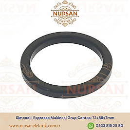 Simonelli Espresso Makinesi Grup Contası 72x58x7mm