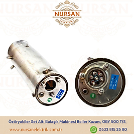 Öztiryakiler Set Altı Bulaşık Makinesi Boiler Kazanı, OBY 500 T/S