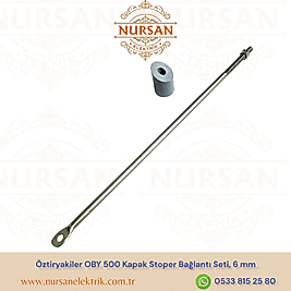 Öztiryakiler OBY 500 Kapak Stoper Bağlantı Seti, 6 mm