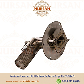 İnoksan İnosmart Brülor Komple Termokupullu FBG040