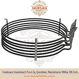 İnoksan İnosmart Fırın 6 Sarım 15 Kw Fırın Cember Rezistans
