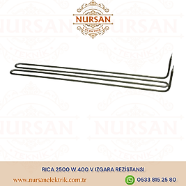 RICA 2500 W 400 V IZGARA REZİSTANSI