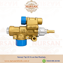 Sanayi Tipi 23 S Lva Gaz Musluğu