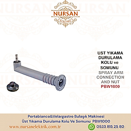 Portabianco&Velargastro Bulaşık Makinesi  Üst Yıkama Durulama Kolu Ve Somunu  PBW1000