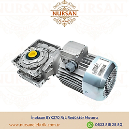 İnoksan BYK270 R/L Redüktör Motoru