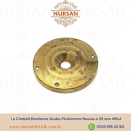 La Cimbali Demleme Grubu Püskürtme Nozulu ø 35 mm M5x1